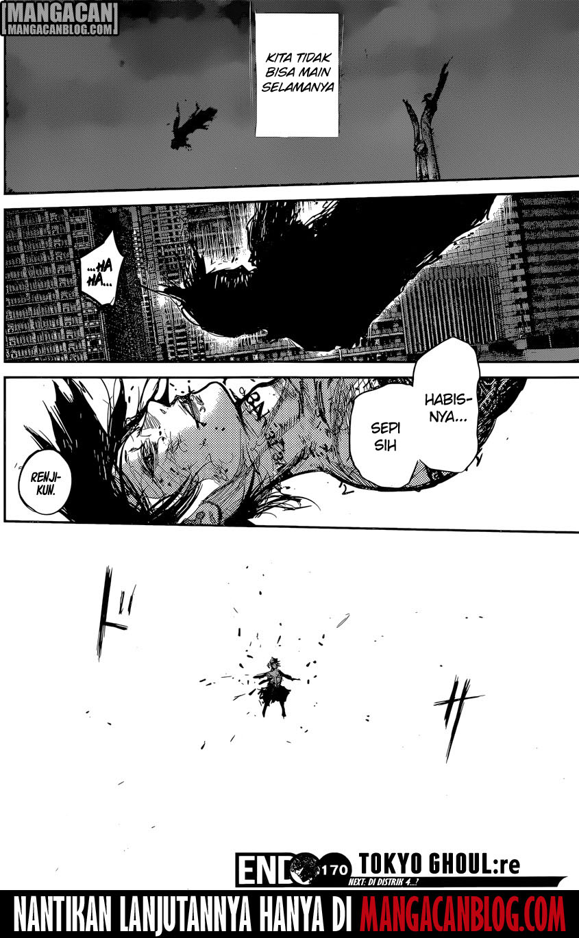 Tokyo Ghoul:re Chapter tokyo ghoulre 170 Image 17