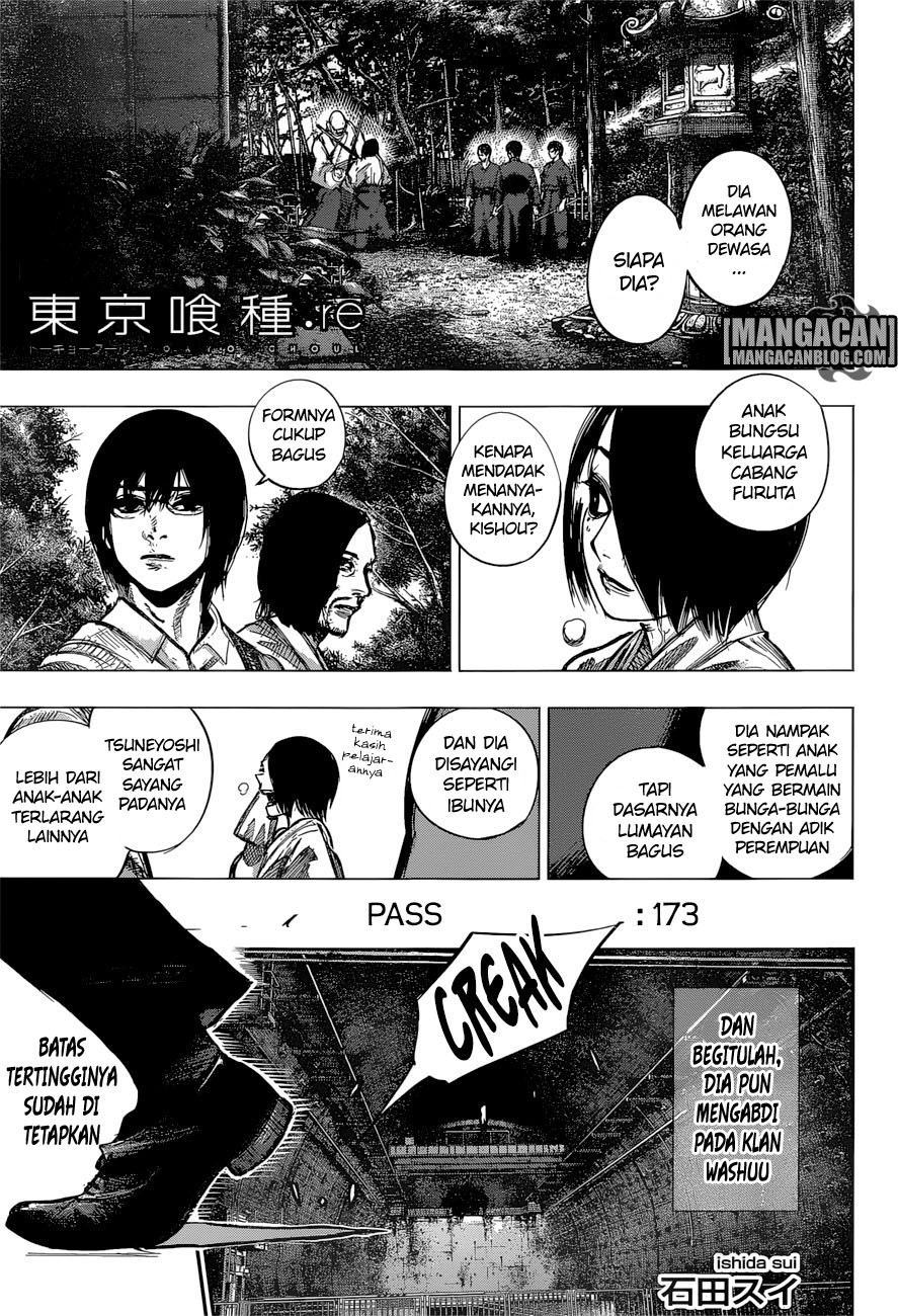 Tokyo Ghoul:re Chapter tokyo ghoulre 173 Image 0