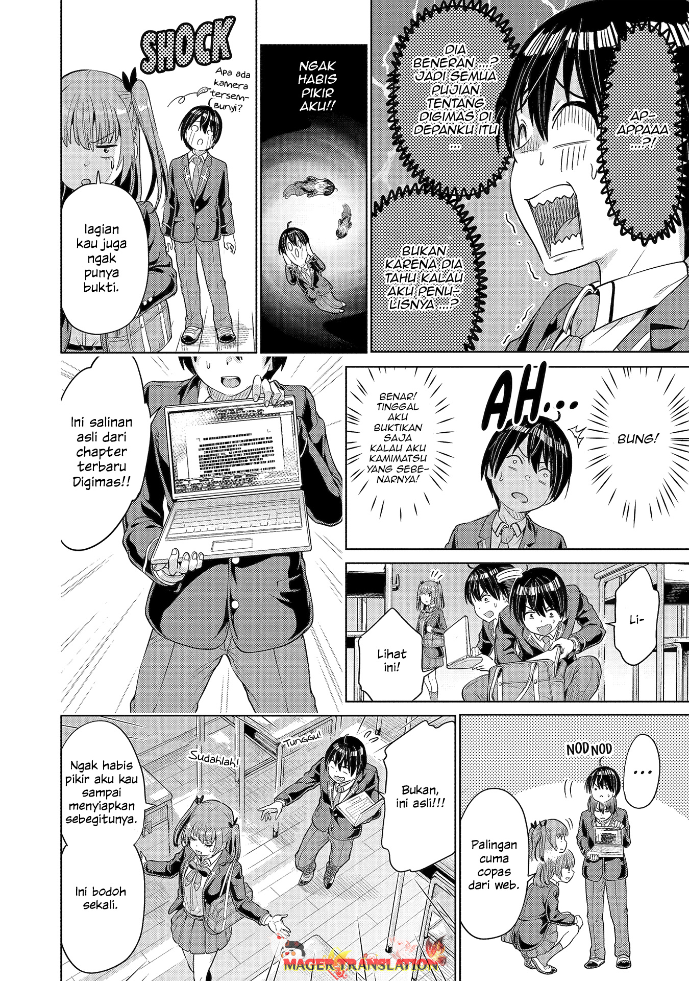 Koukousei WEB Sakka no Mote Seikatsu: “Anta ga Kami Sakka na Wake Nai Deshou” to Boku wo Futta Osanajimi ga Koukai Shiteru kedo Mou Osoi Chapter 1.1 Image 23