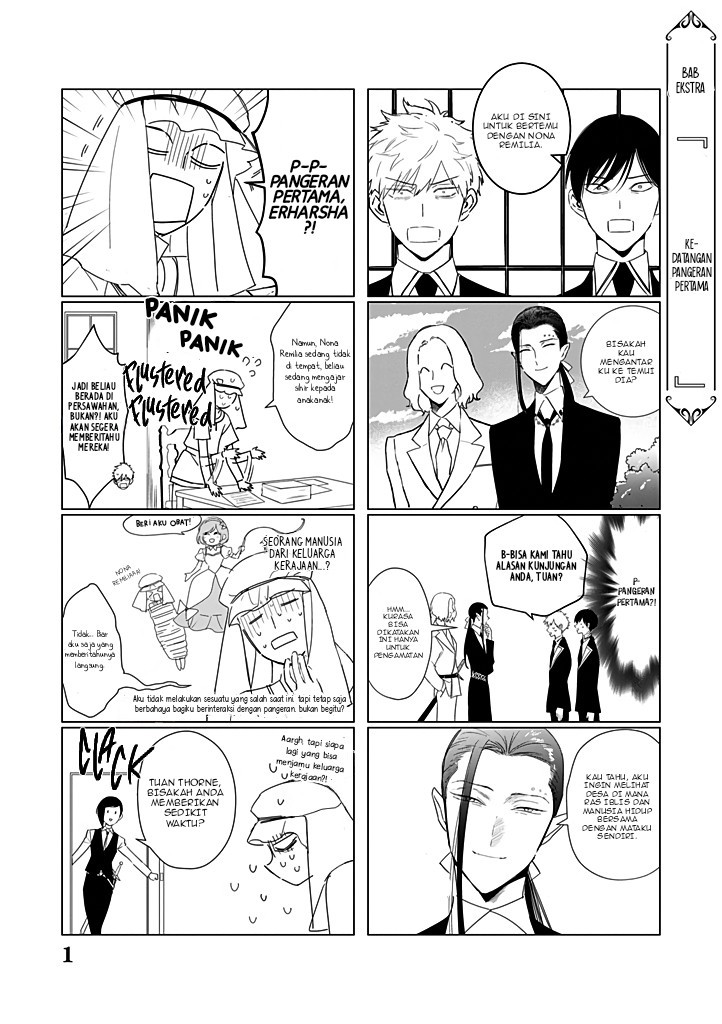 Akuyaku Reijou no Naka no Hito Chapter 23.5 Image 1