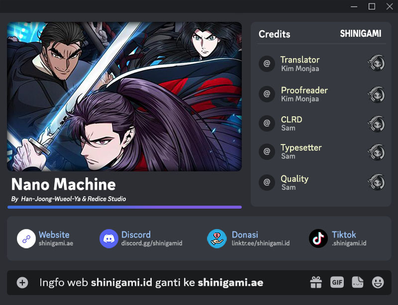 Nano Machine Chapter 176 Image 0