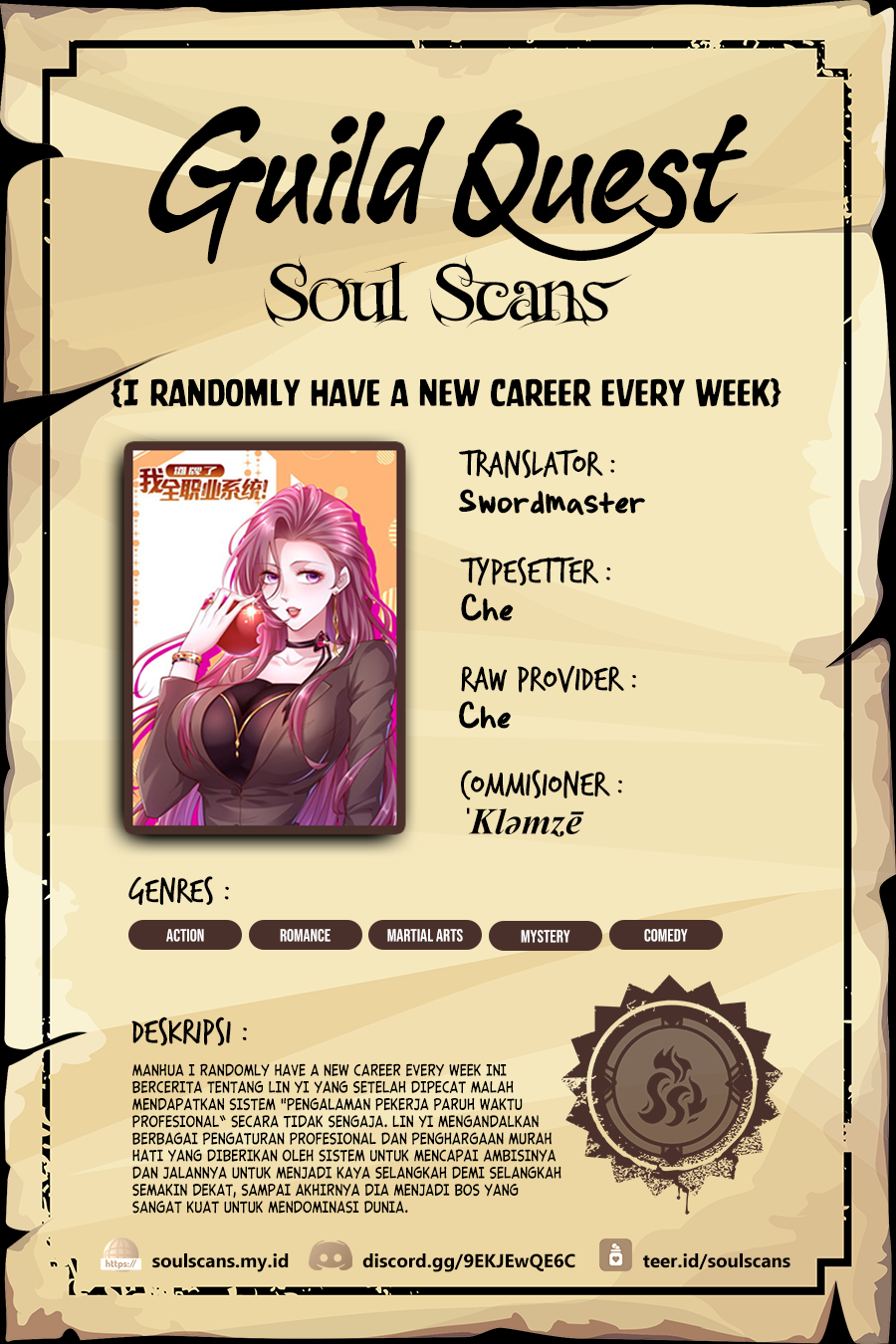 I Randomly Have A New Career Every Week Chapter 479 Image 0