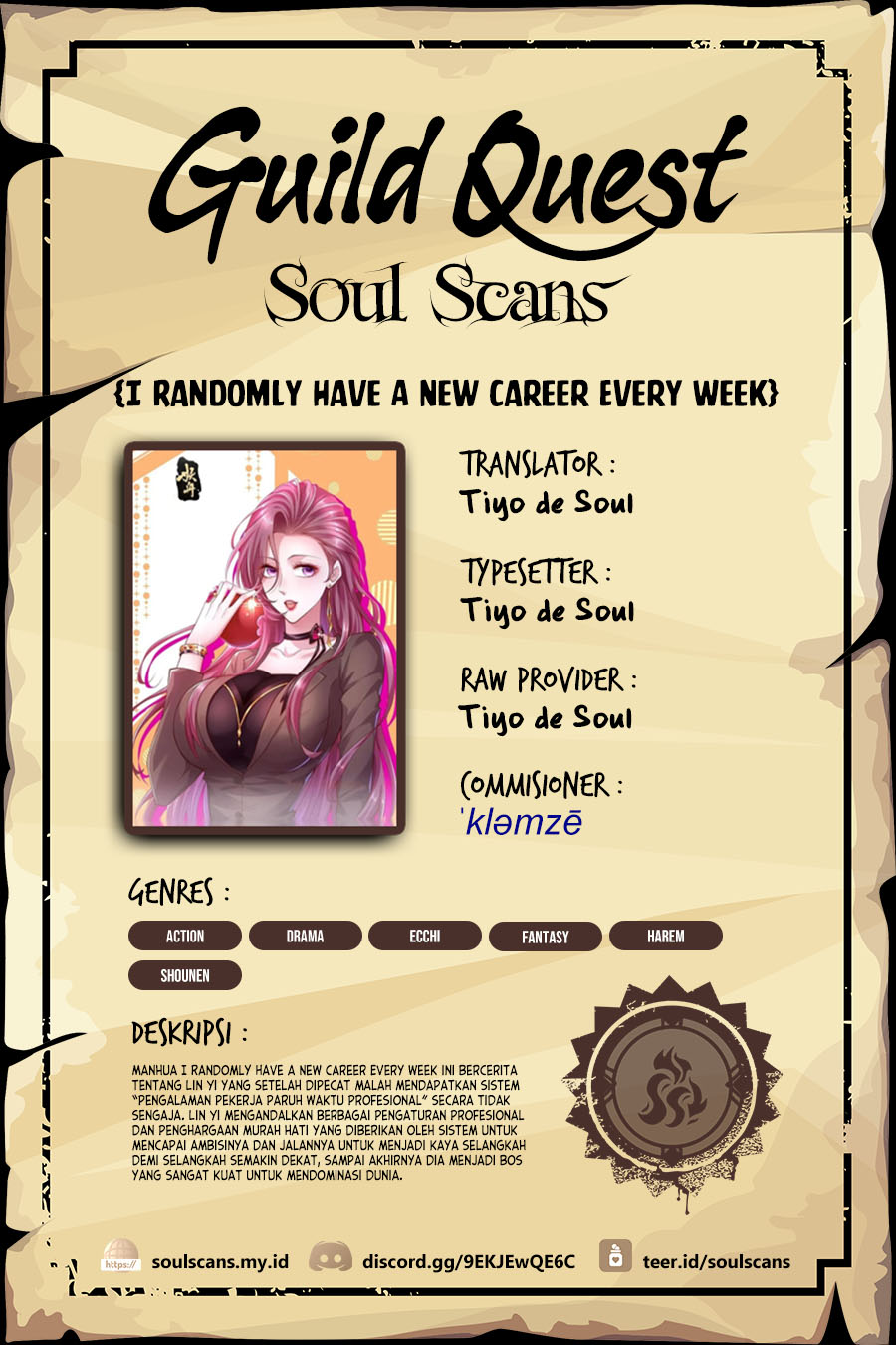 I Randomly Have A New Career Every Week Chapter 508 Image 0