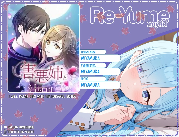 I Will Break Ties With the Harmful Sister Chapter 09 Image 0