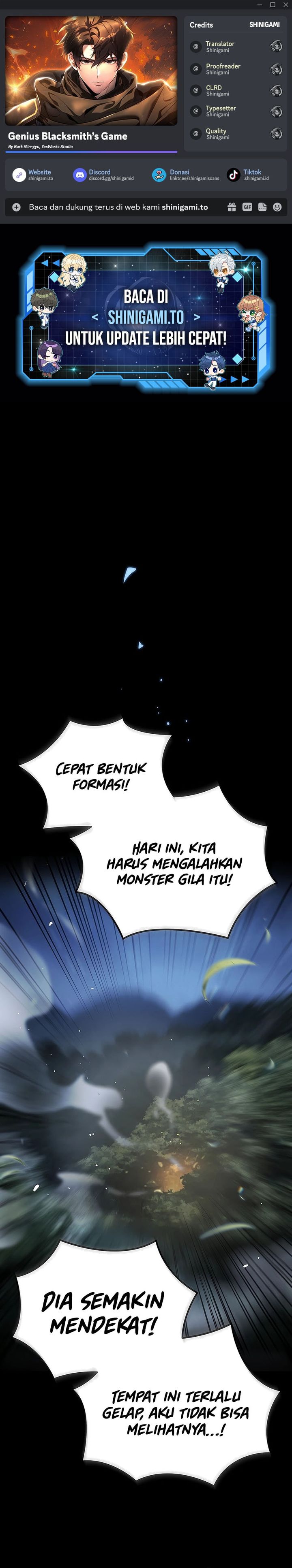 Genius Blacksmith’s Game Chapter 01 Image 0