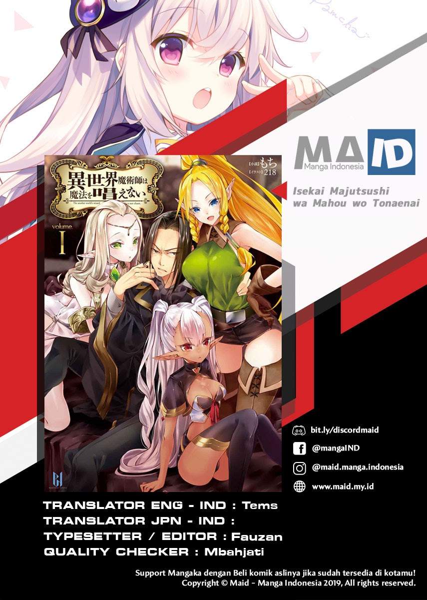 Isekai Majutsushi wa Mahou wo Tonaenai Chapter 02 Image 1