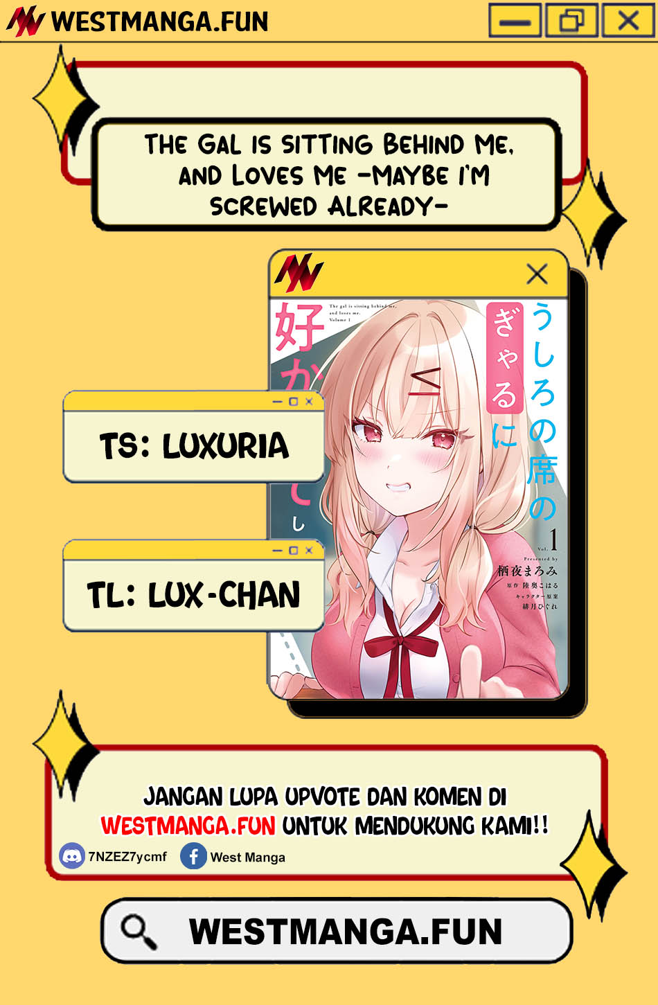 The Gal Sitting Behind Me Likes Me -Maybe I’m Screwed Already- Chapter 11 Image 1