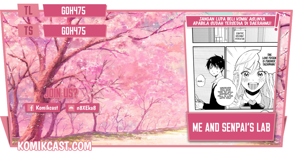 Me and Senpai Lab Chapter 00 Image 0