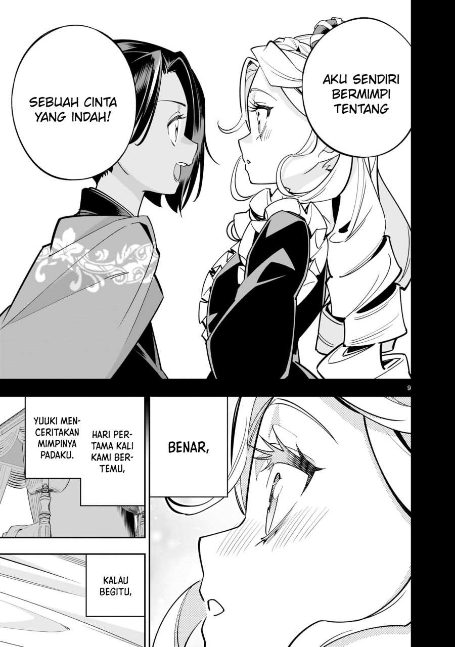 Shi ni Modori Oujo wa Ikinobiru Tameni Yuri Harem wo Tsukuru Koto ni Shita Chapter 03 Image 9