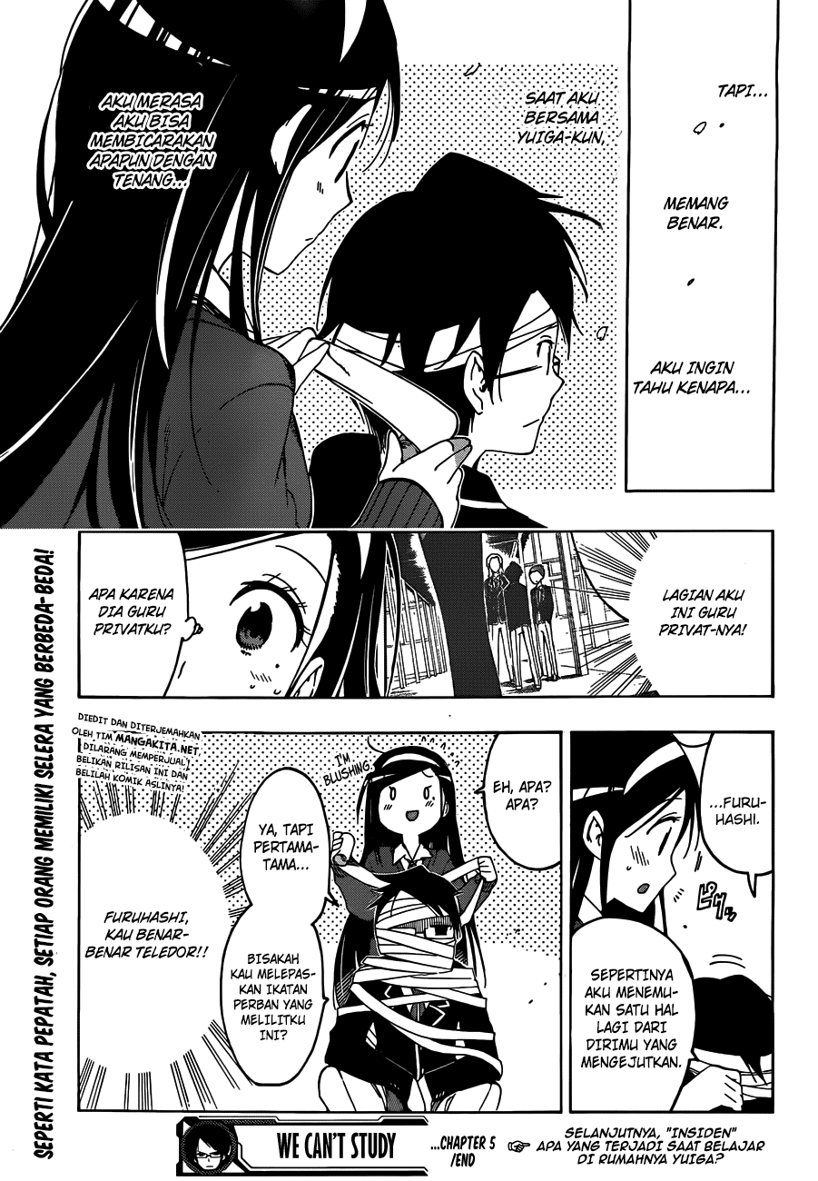 Bokutachi wa Benkyou ga Dekinai Chapter 05 Image 19