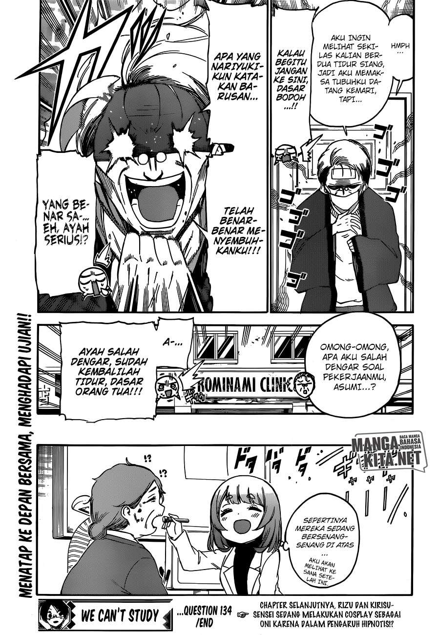 Bokutachi wa Benkyou ga Dekinai Chapter 134 Image 20