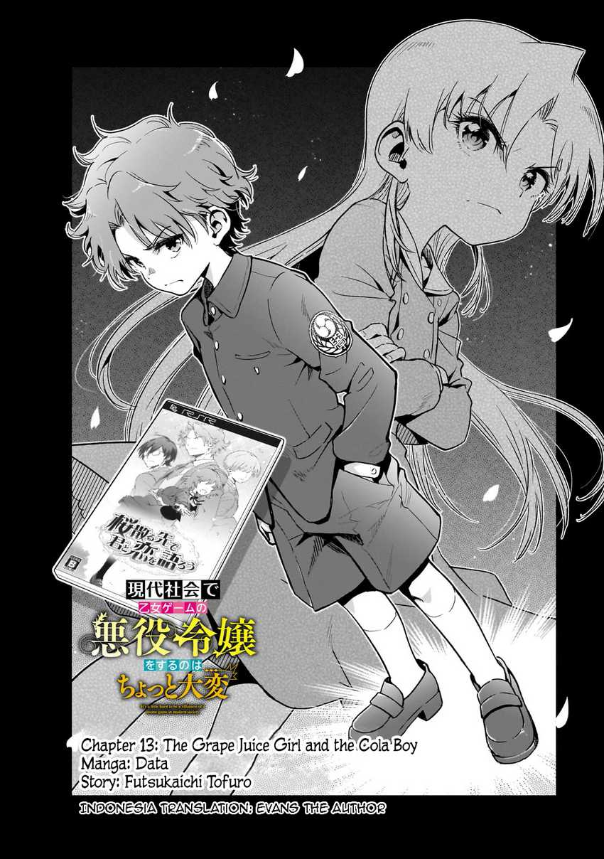 Gendai Shakai de Otome Game no Akuyaku Reijou wo suru no wa Chotto Taihen Chapter 13 Image 2