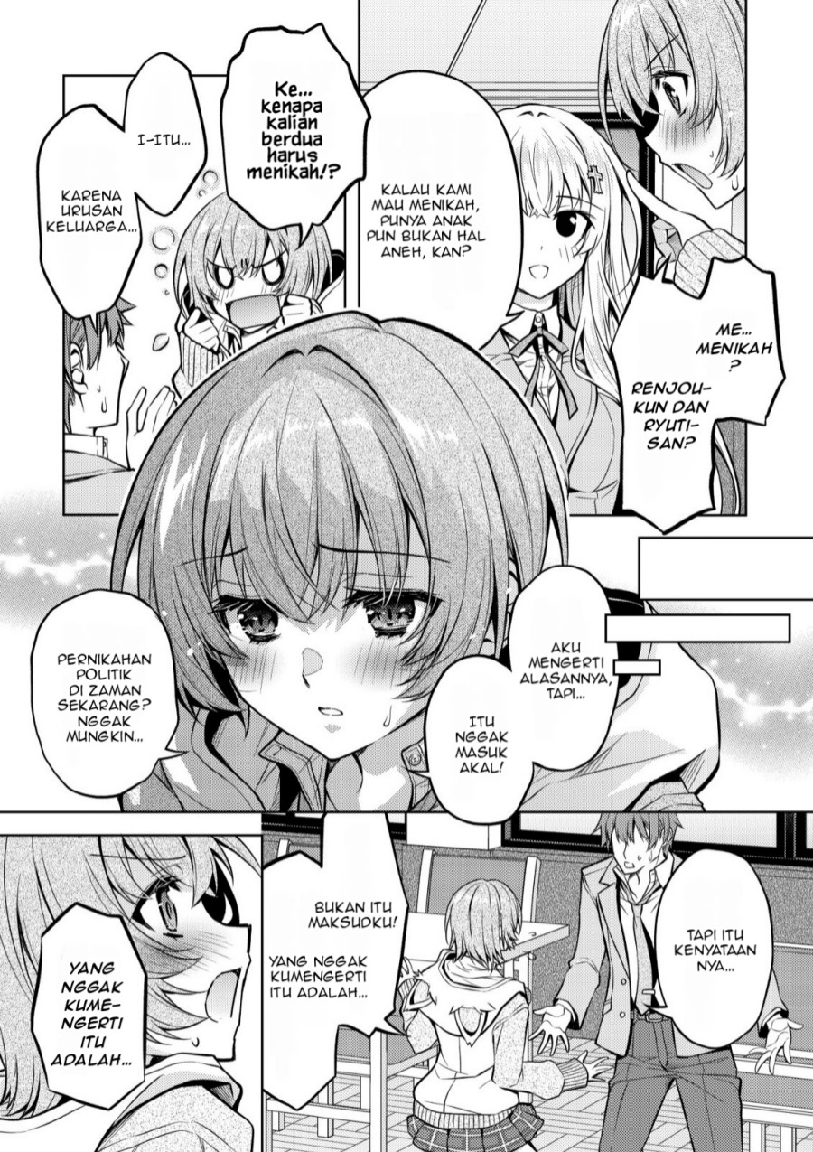 Tsundere Hokuou Bishoujo no Classmate ga, Kon’yakusha ni Natta Totan ni Dere Ippentou ni Natte Shimatta Ken ni Tsuite Chapter 04 Image 3