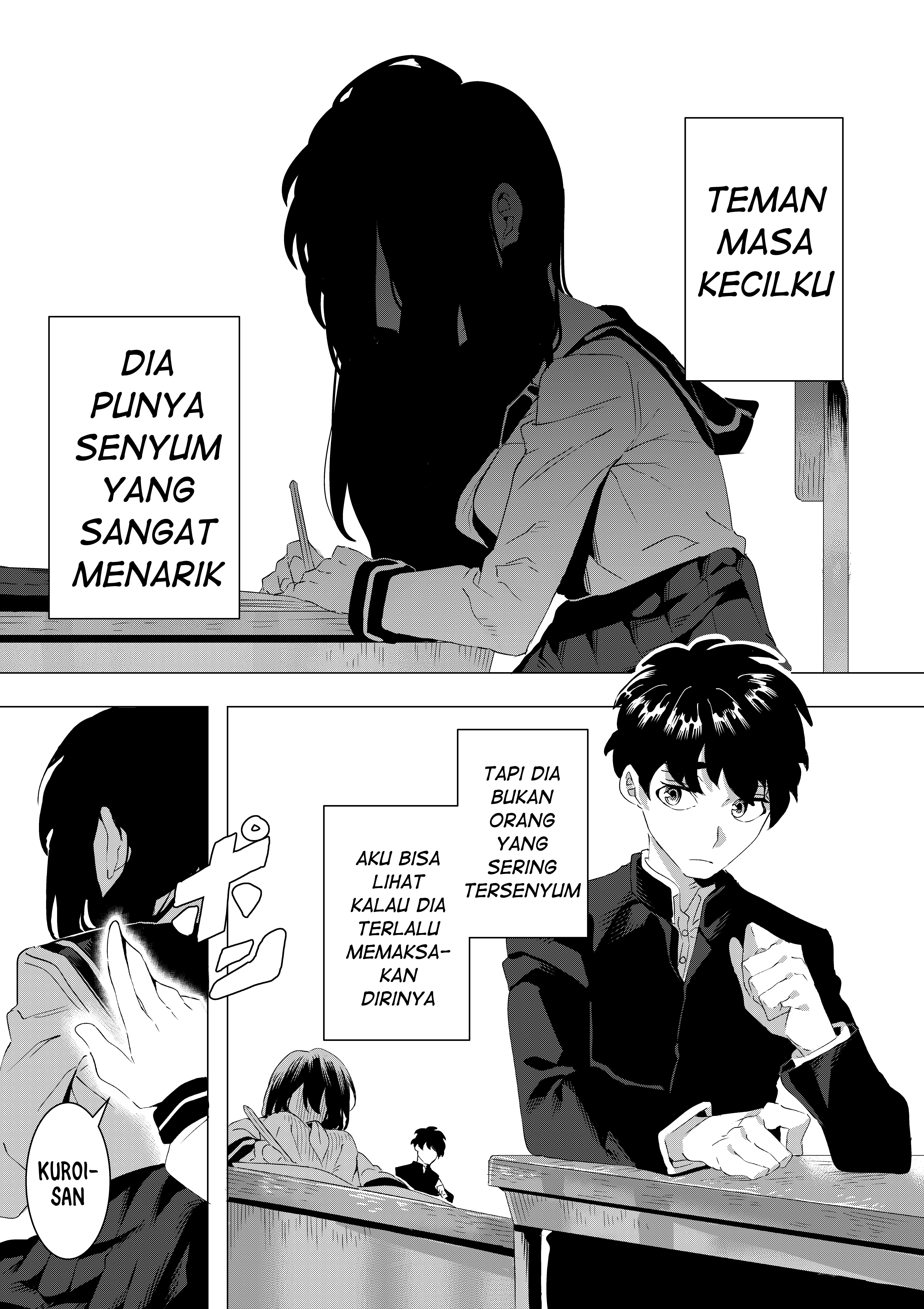 A Story About a Creepy Girl’s Smile Chapter 01 Image 1