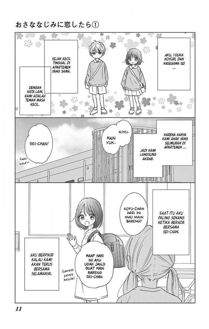 Osananajimi ni Koishitara Chapter 01 Image 9