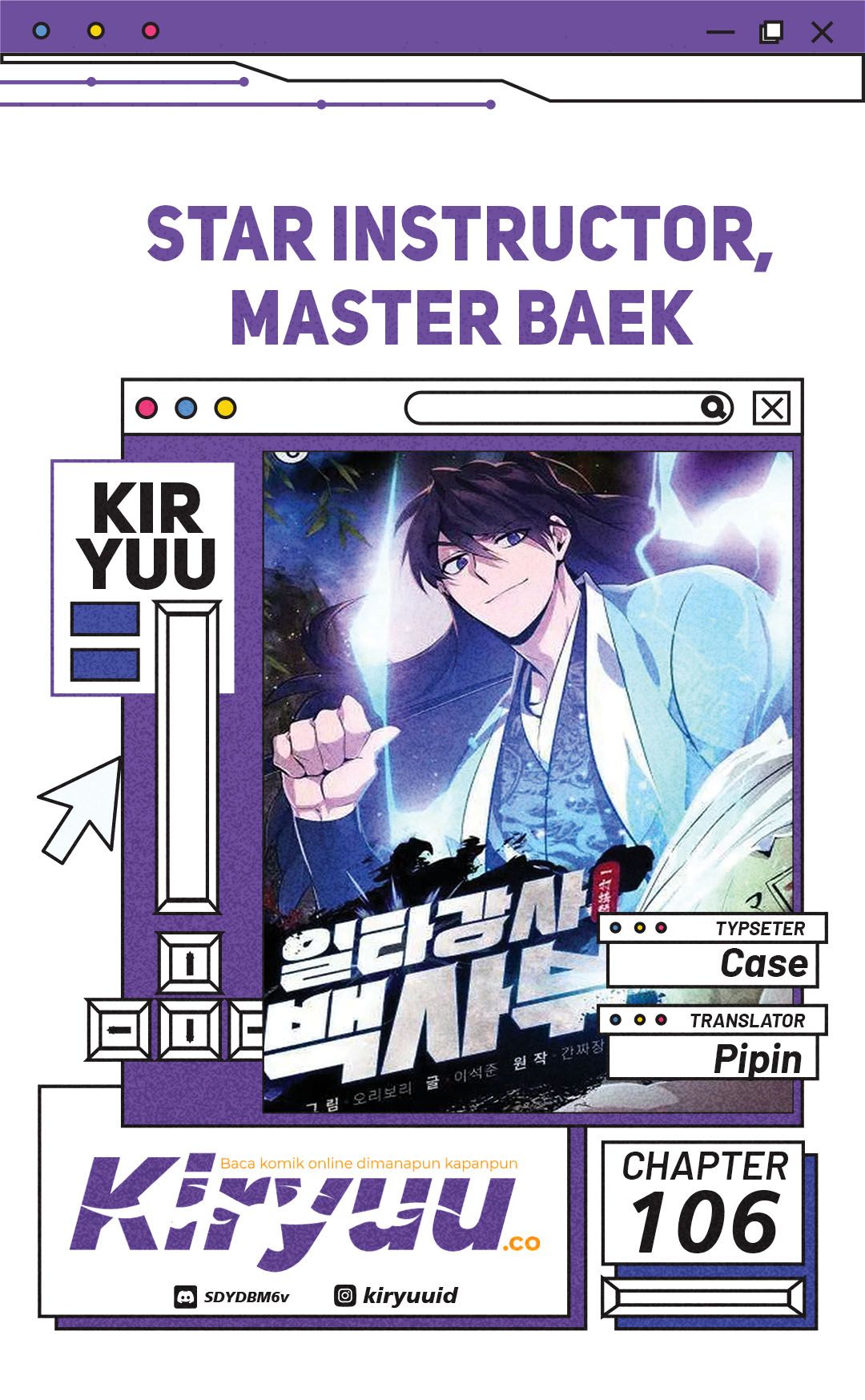 Number One Star Instructor Master Baek (One Hit Teacher, Master Baek) Chapter 106 Image 0