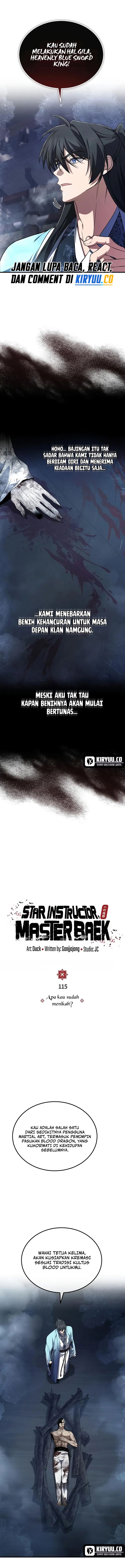 Number One Star Instructor Master Baek (One Hit Teacher, Master Baek) Chapter 115 Fix Image 10