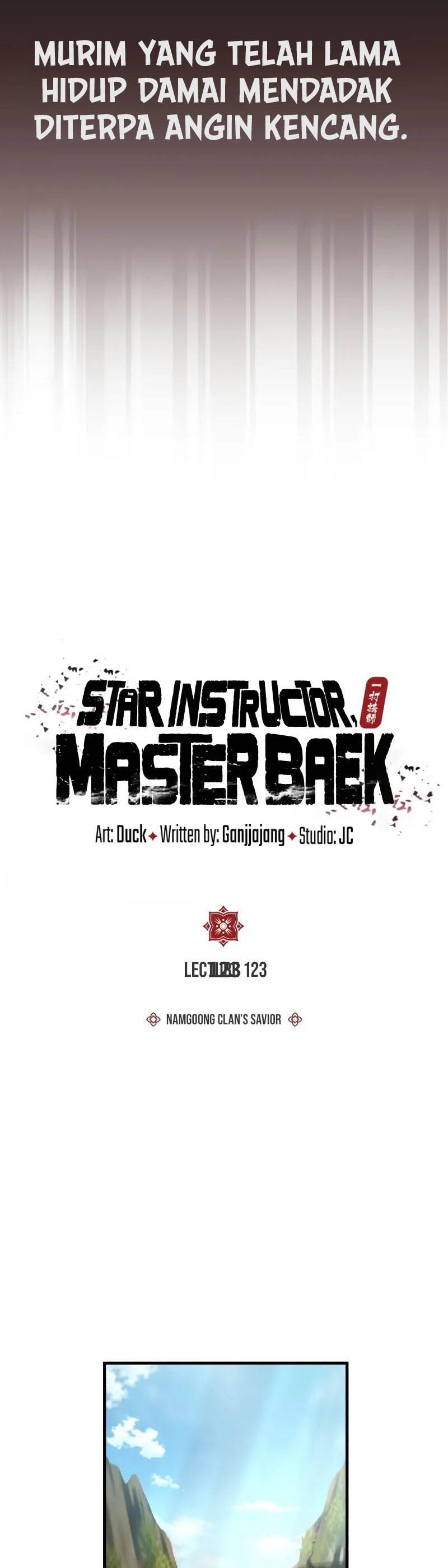 Number One Star Instructor Master Baek (One Hit Teacher, Master Baek) Chapter 123 Image 13