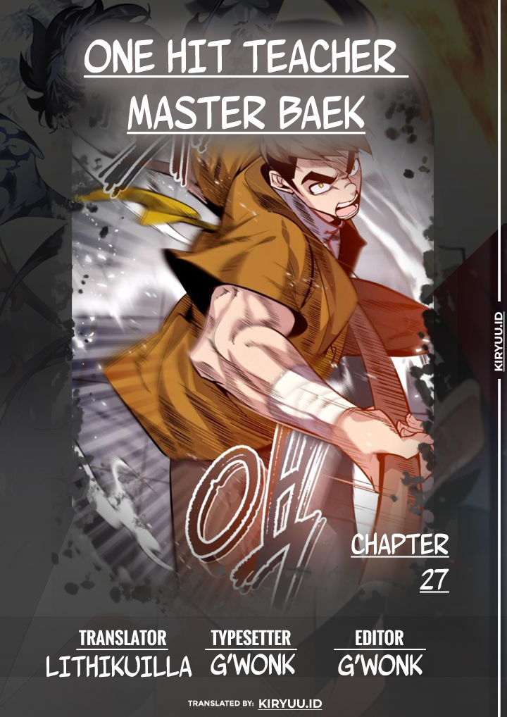 Number One Star Instructor Master Baek (One Hit Teacher, Master Baek) Chapter 27 Image 1