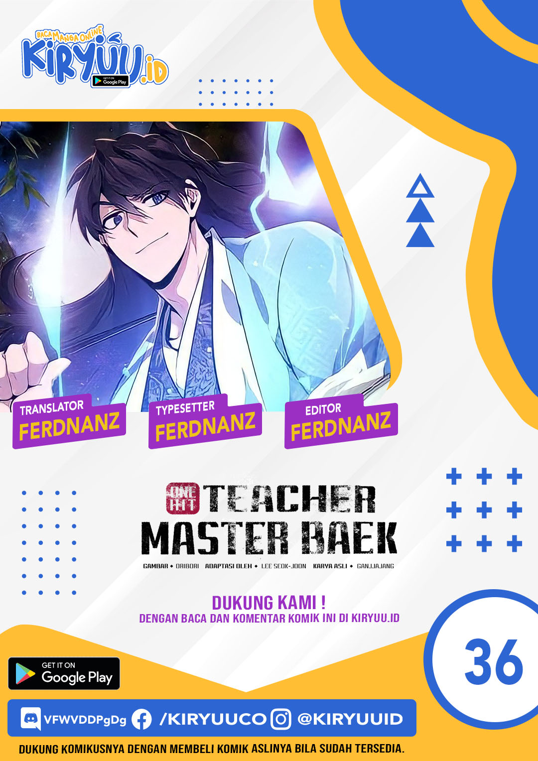 Number One Star Instructor Master Baek (One Hit Teacher, Master Baek) Chapter 36 Image 0