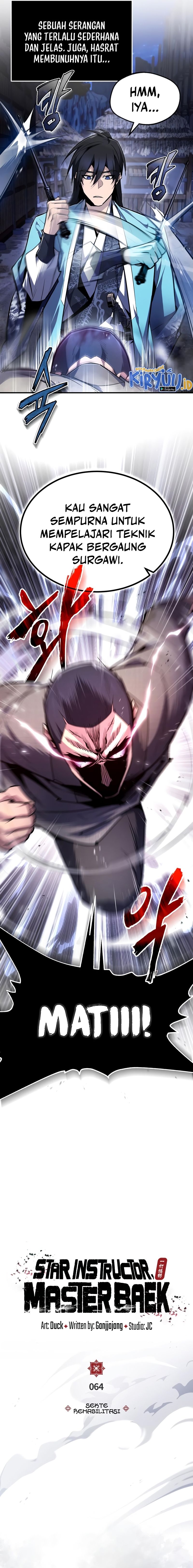 Number One Star Instructor Master Baek (One Hit Teacher, Master Baek) Chapter 64 Image 7