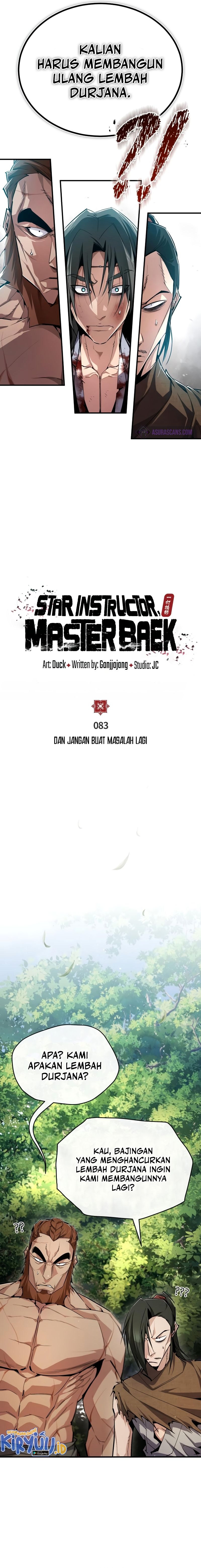 Number One Star Instructor Master Baek (One Hit Teacher, Master Baek) Chapter 83 Image 12