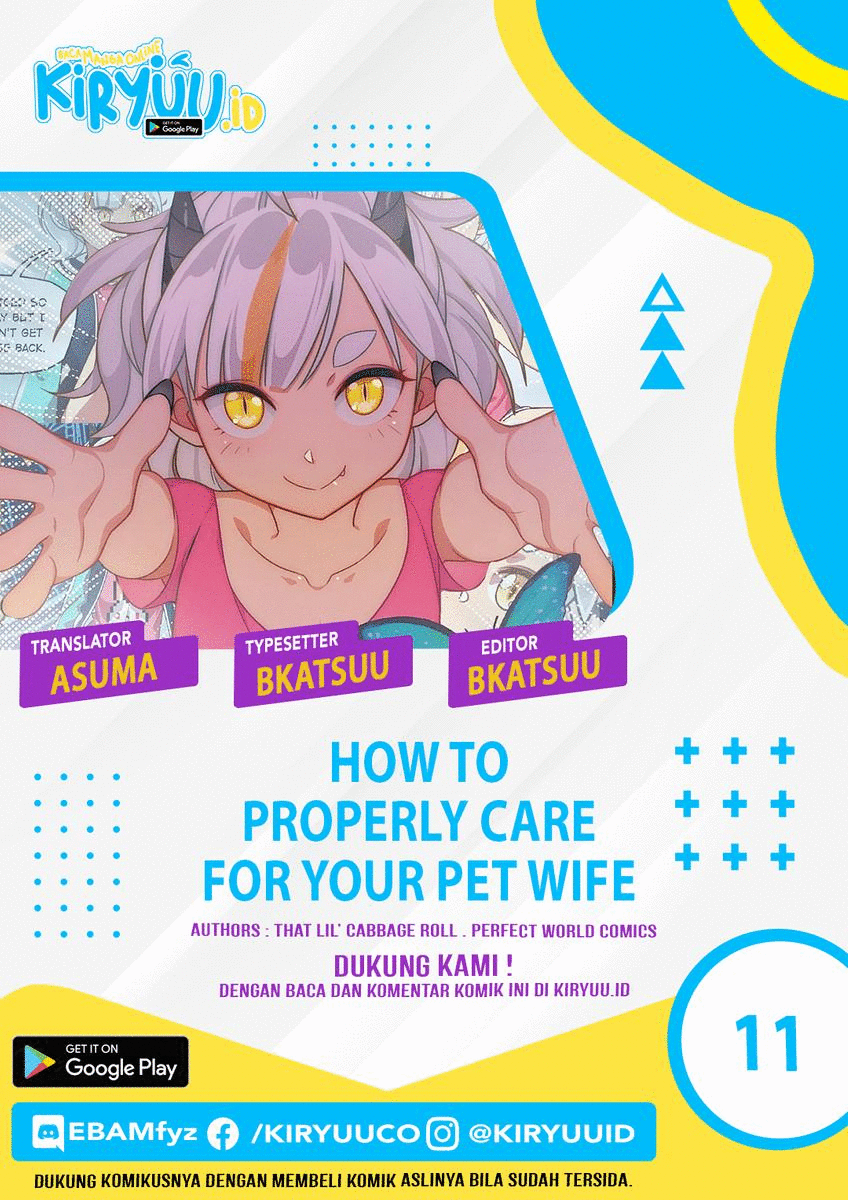 How To Properly Care For Your Pet Wife Chapter 11 Image 0
