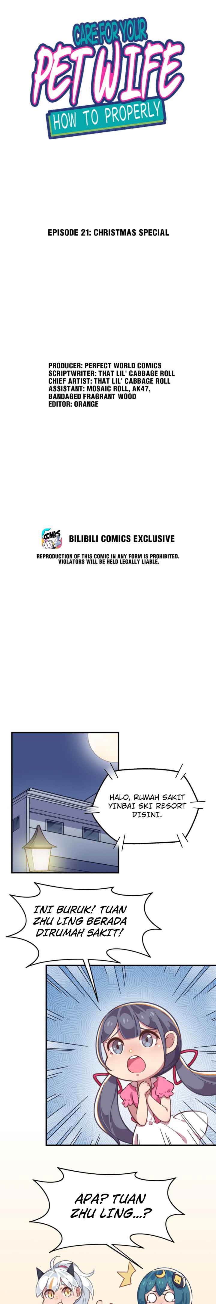 How To Properly Care For Your Pet Wife Chapter 21 Image 1