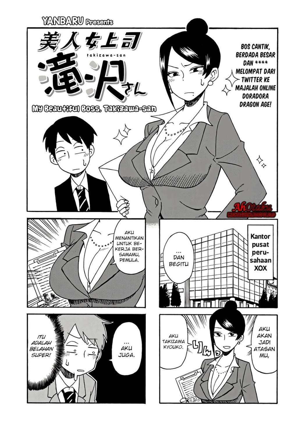 Bijin Onna Joushi Takizawa-san Chapter 1 Image 3