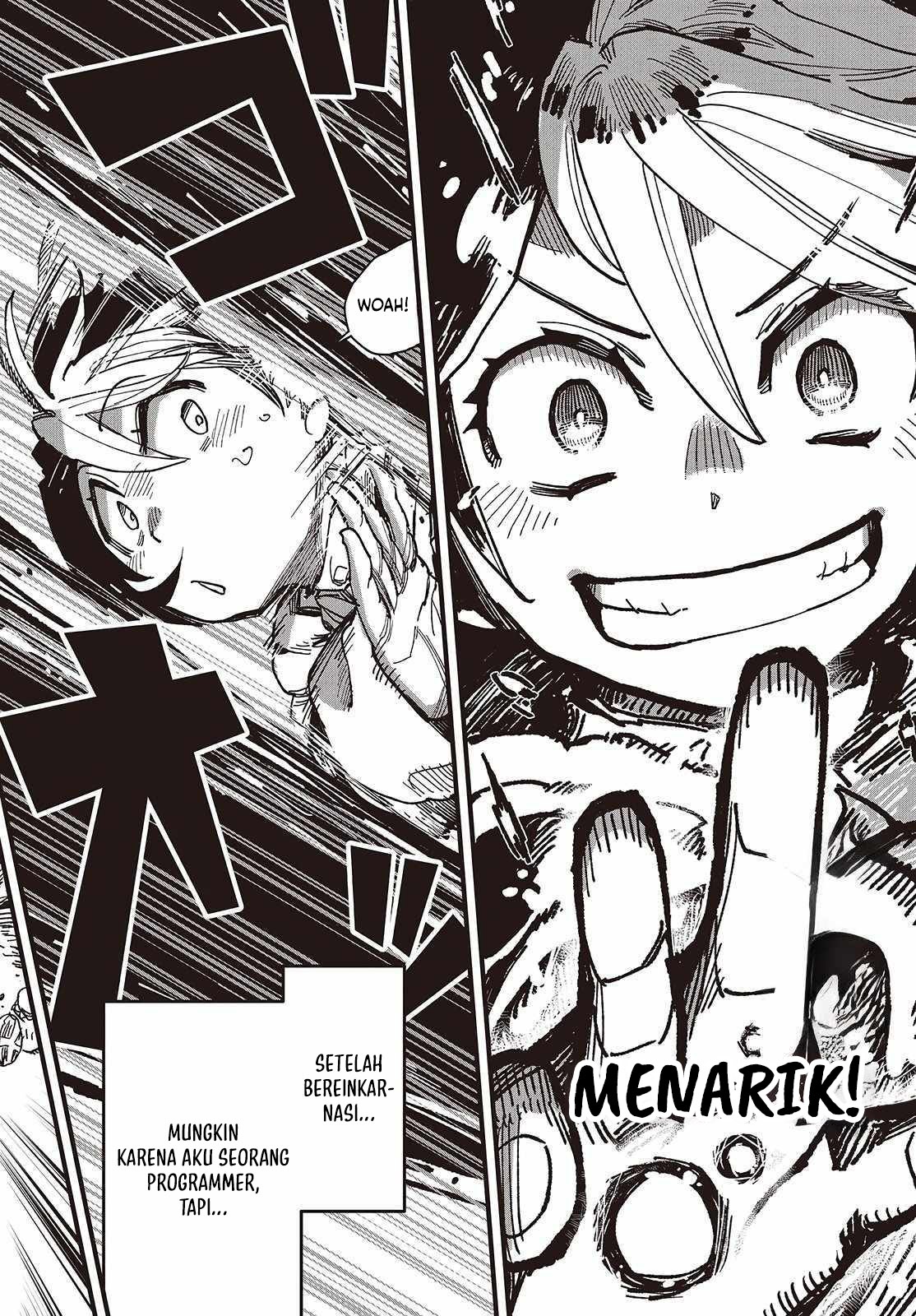 The Hidden Cubs of the Lastboss ~A Former Corporate Programmer Reincarnated in a Demon King’s Castle Is Free to Develop a “Magic Code” at Will.~ Chapter 01 Image 34