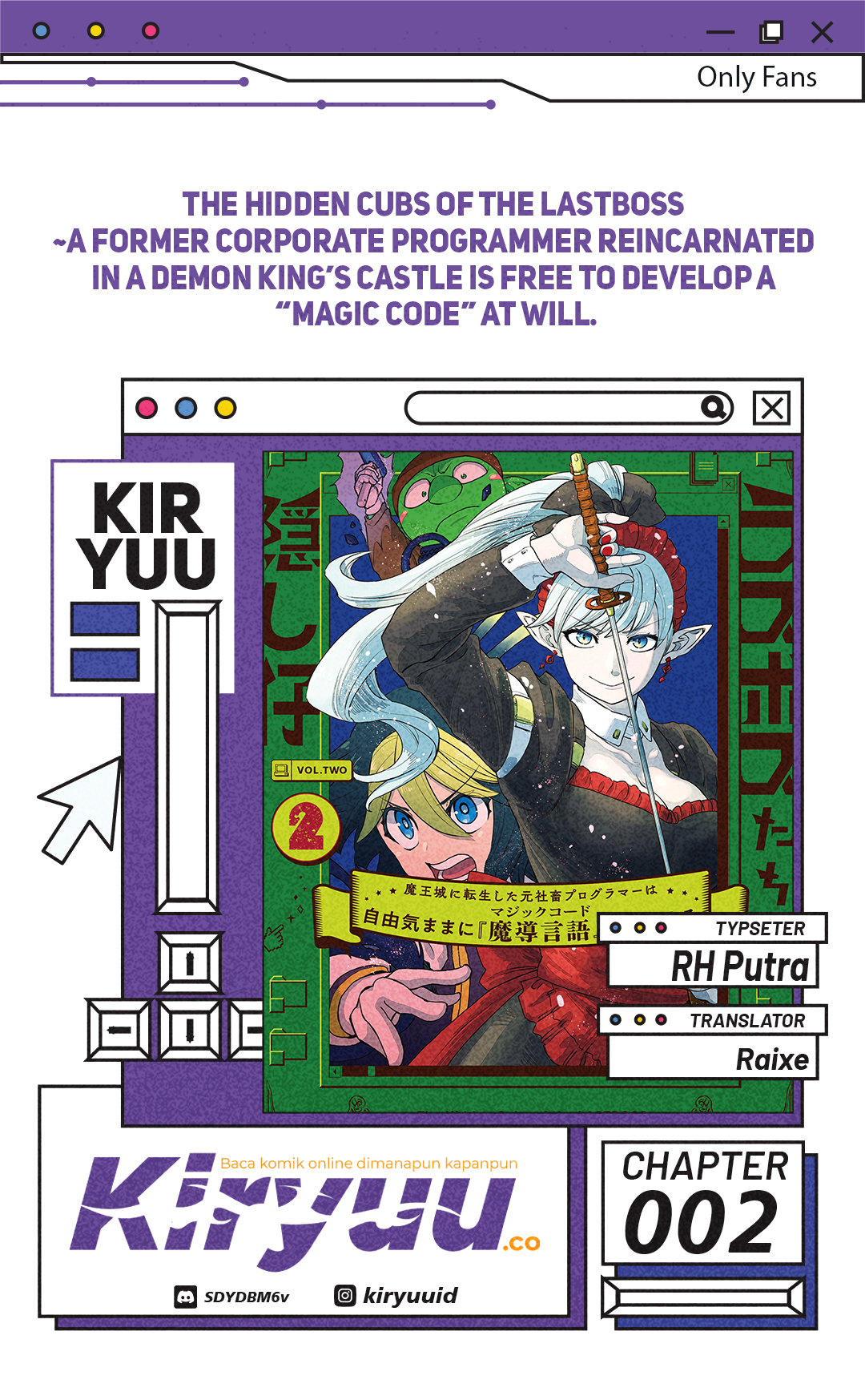 The Hidden Cubs of the Lastboss ~A Former Corporate Programmer Reincarnated in a Demon King’s Castle Is Free to Develop a “Magic Code” at Will.~ Chapter 02 Image 0