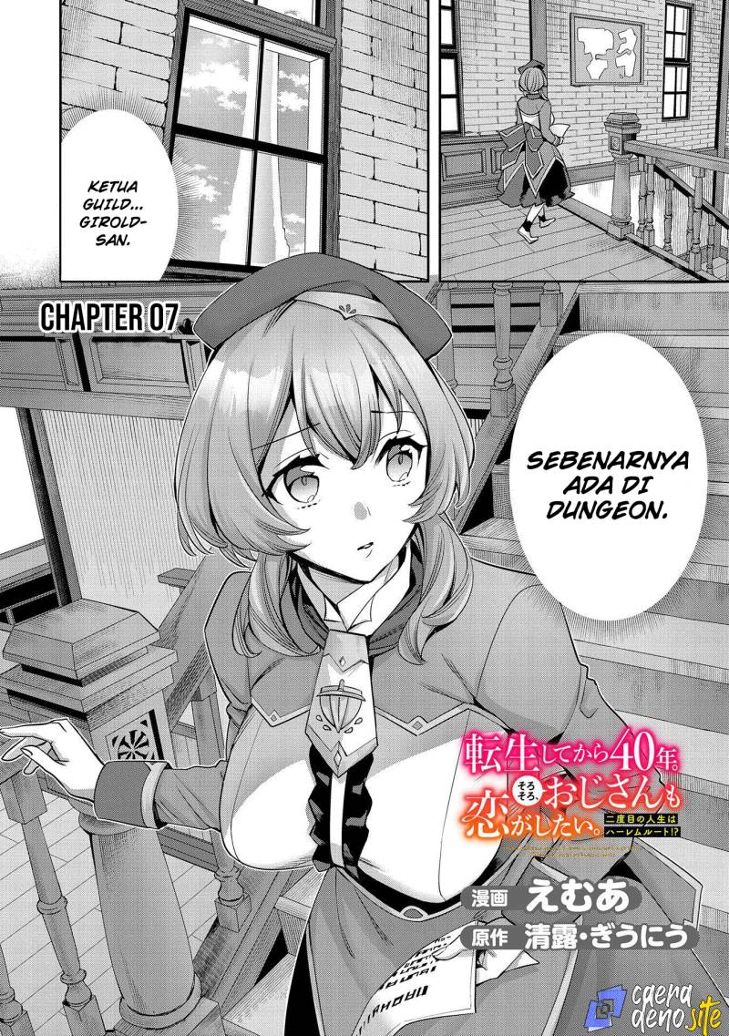 Tensei Shitekara 40-nen. Sorosoro, Ojisan mo Koi ga Shitai. Nidome no Jinsei wa Harem Route?! Chapter 07 Image 2