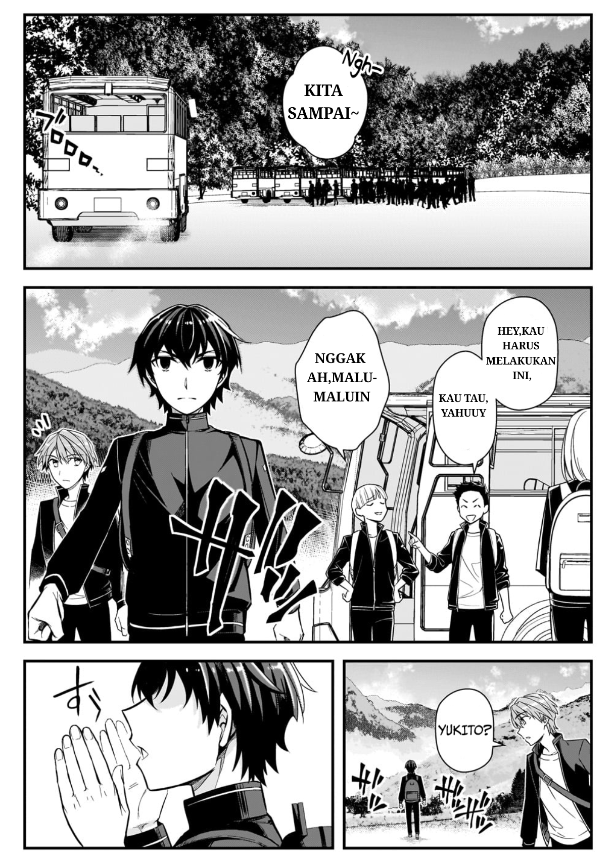 Ore ni Trauma wo Ataeta Joshi-tachi ga Chirachira Mitekuru kedo, Zannen desu ga Teokure desu Chapter 3 Image 0