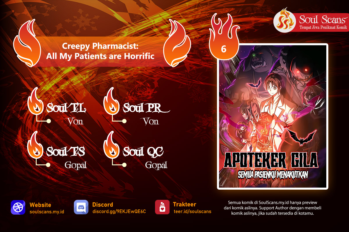 Creepy Pharmacist: All My Patients Are Horrific Chapter 09 Image 0