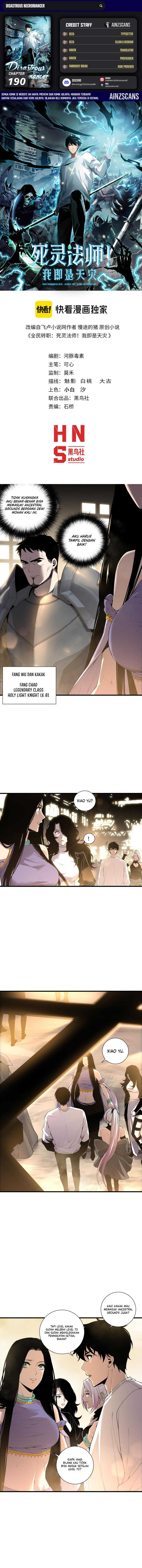 Disastrous Necromancer Chapter 190 Image 0