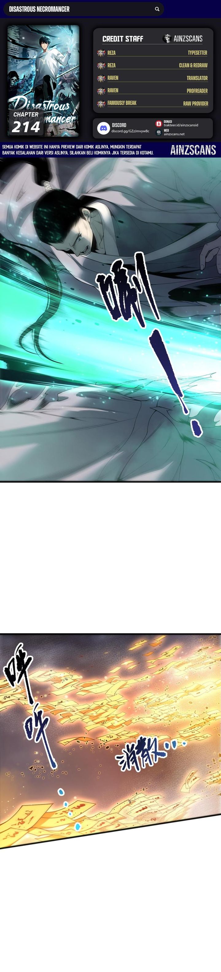 Disastrous Necromancer Chapter 214 Image 0
