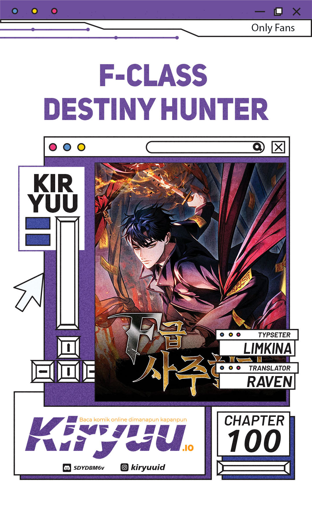 F-Class Destiny Hunter Chapter 100 Image 0