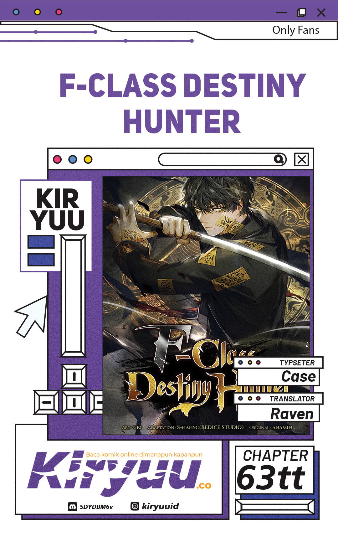F-Class Destiny Hunter Chapter 63 Image 0