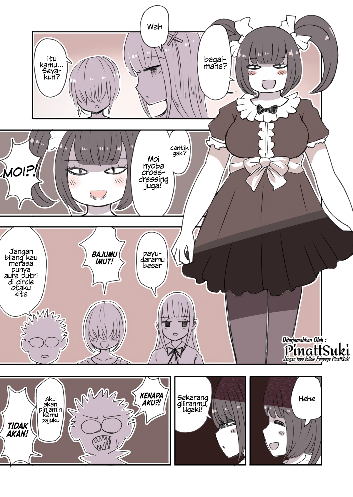OtaCir no Josou Danshi Chapter 3 Image 2