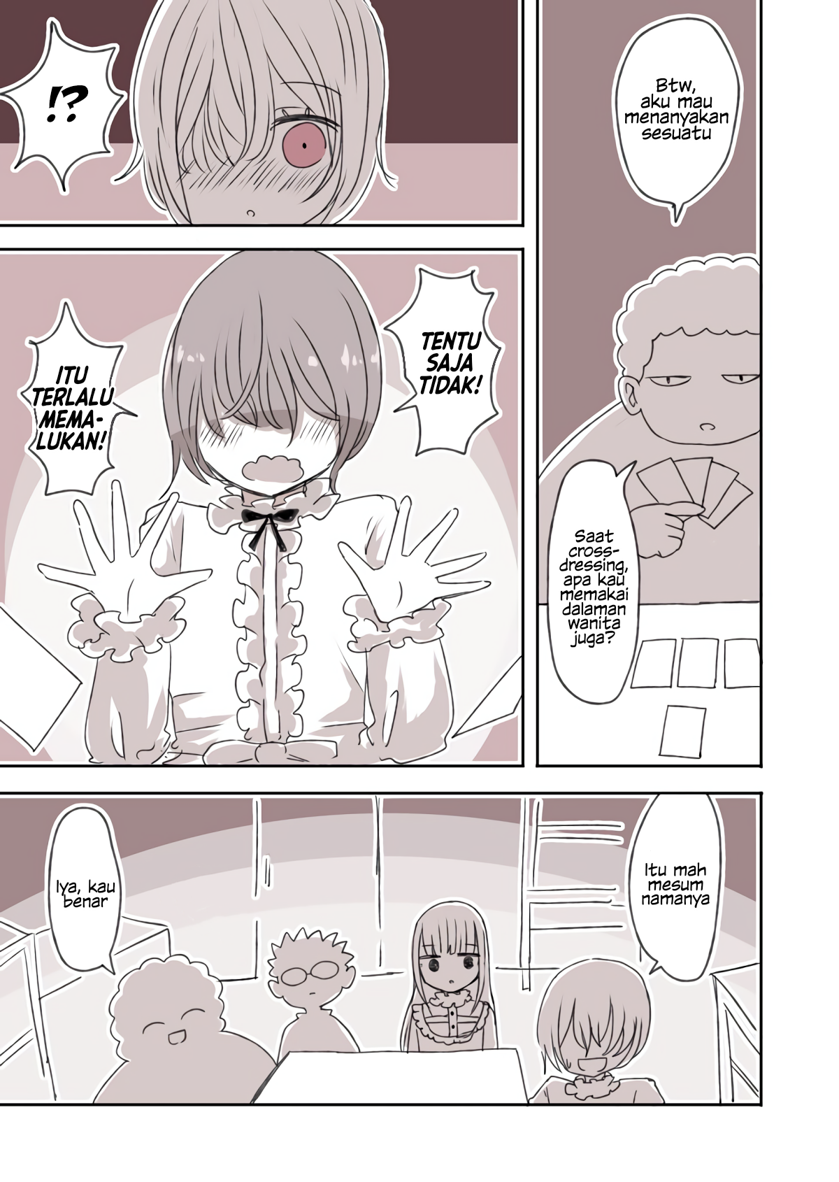 OtaCir no Josou Danshi Chapter 4 Image 0