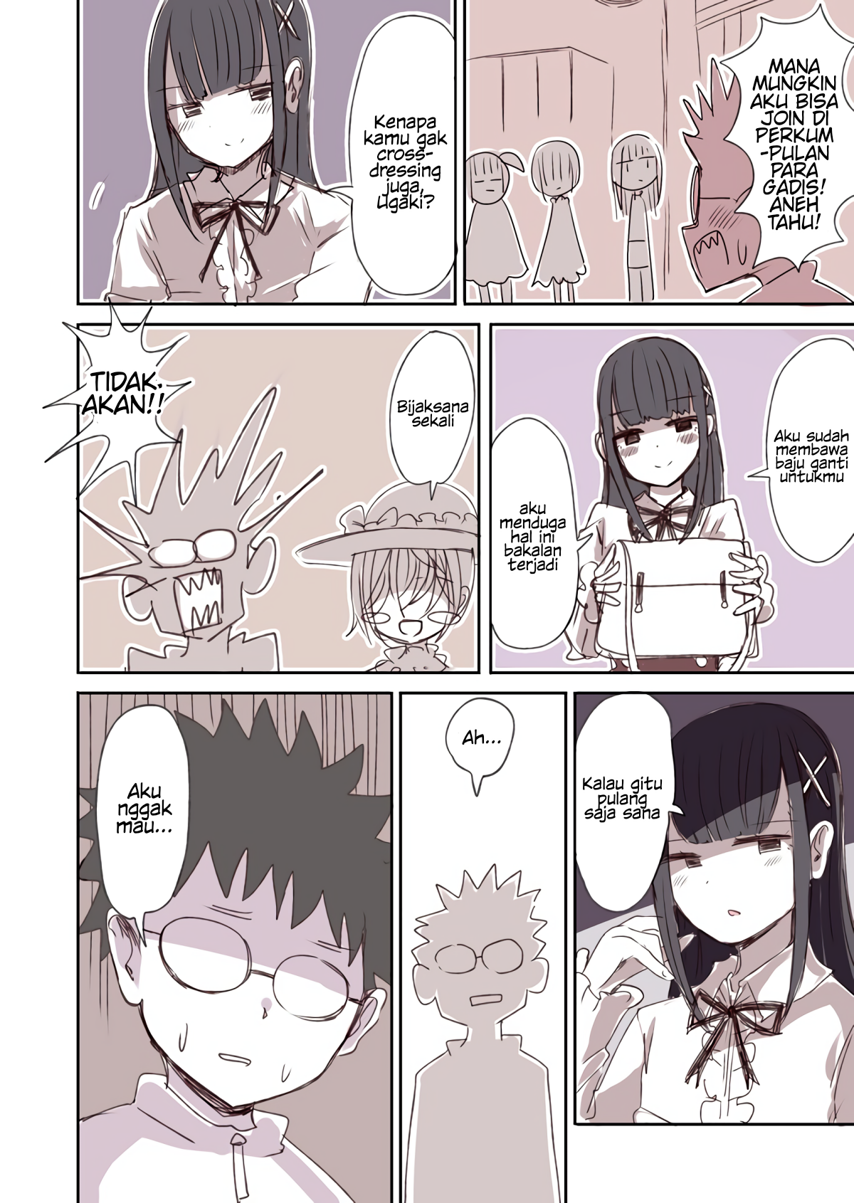 OtaCir no Josou Danshi Chapter 6 Image 1