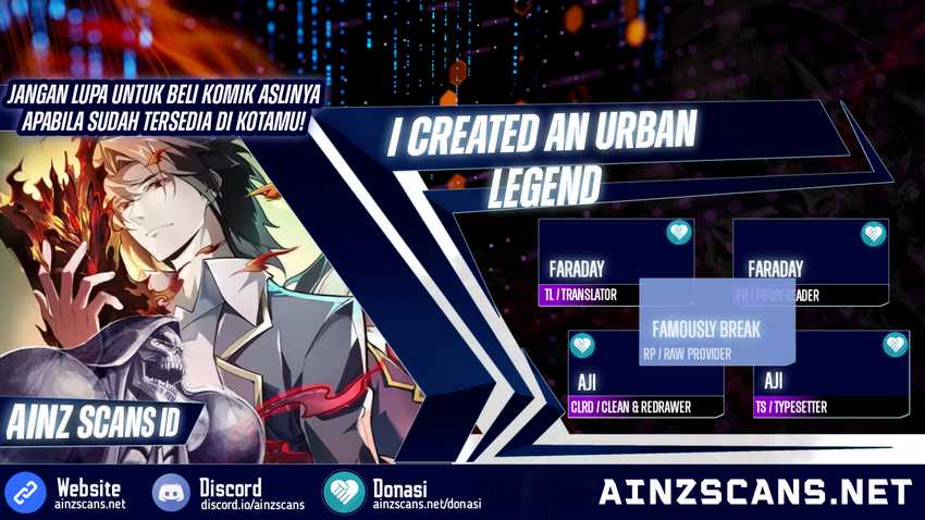 I Created an Urban Legend! Chapter 17 Image 0