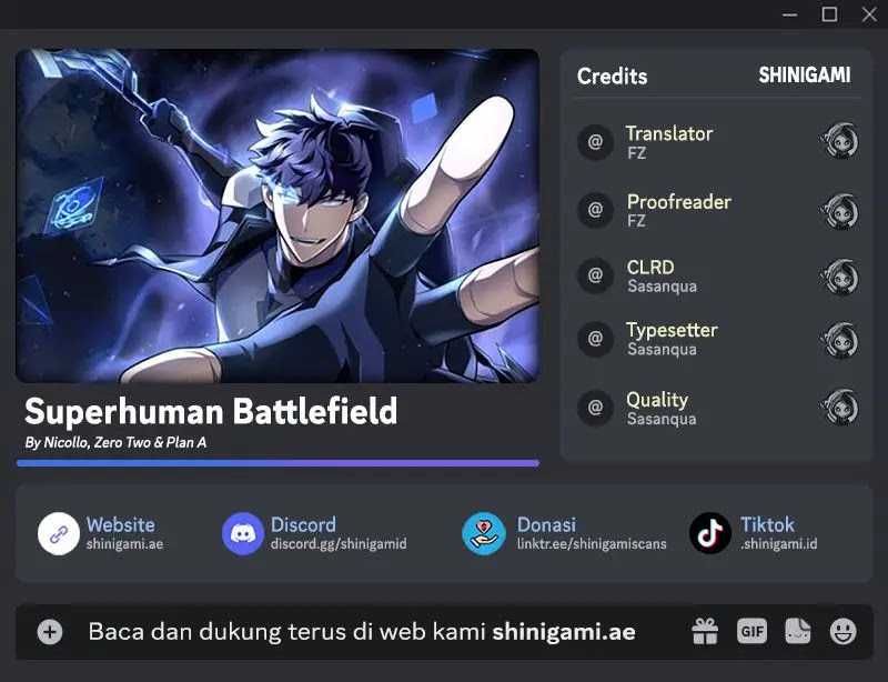 Superhuman Battlefield Chapter 92 Image 0