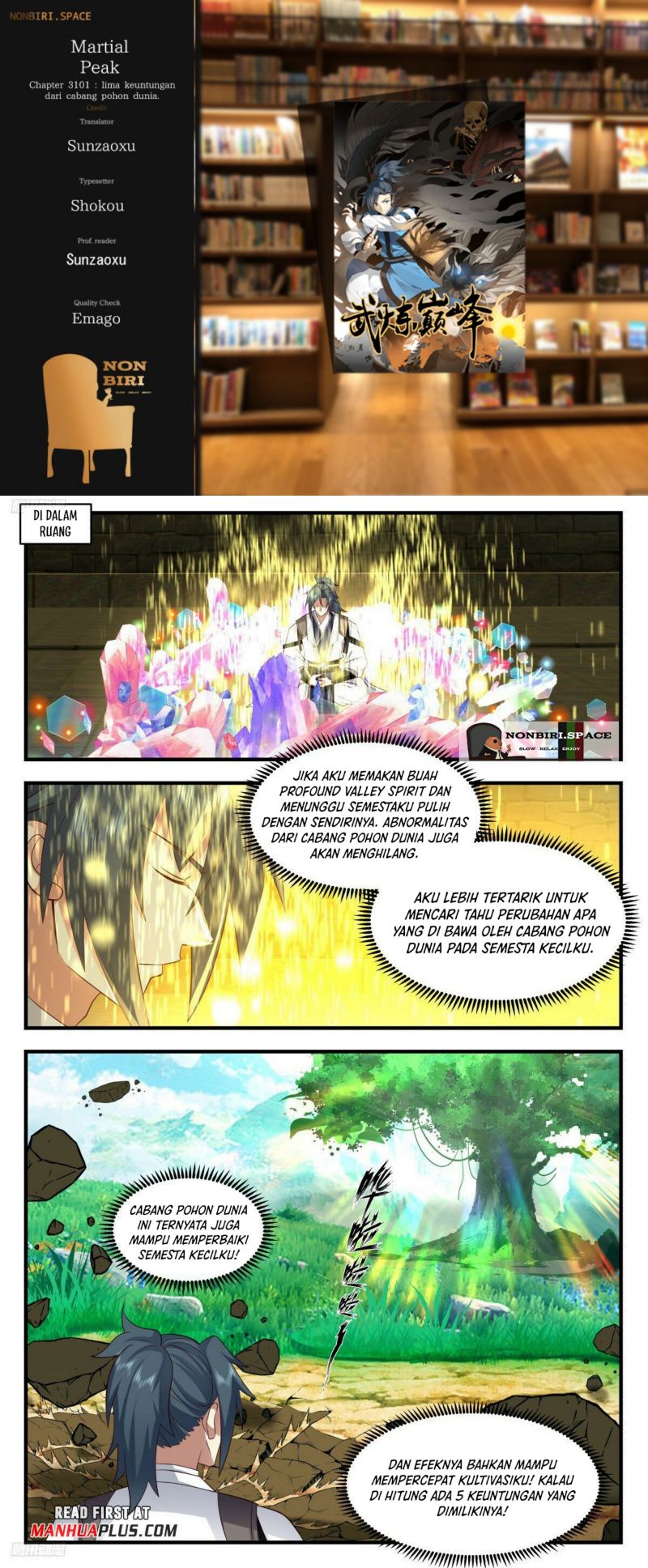 Martial Peak Chapter 3101 Image 0