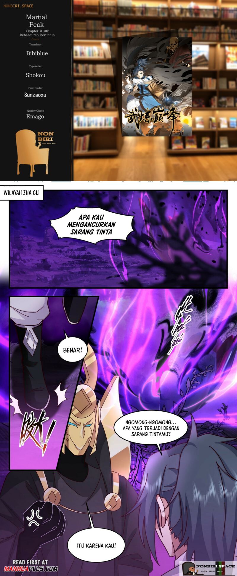 Martial Peak Chapter 3136 Image 0