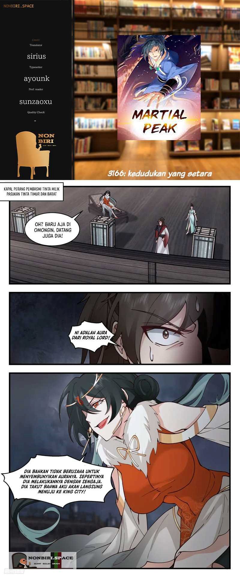 Martial Peak Chapter 3166 Image 0