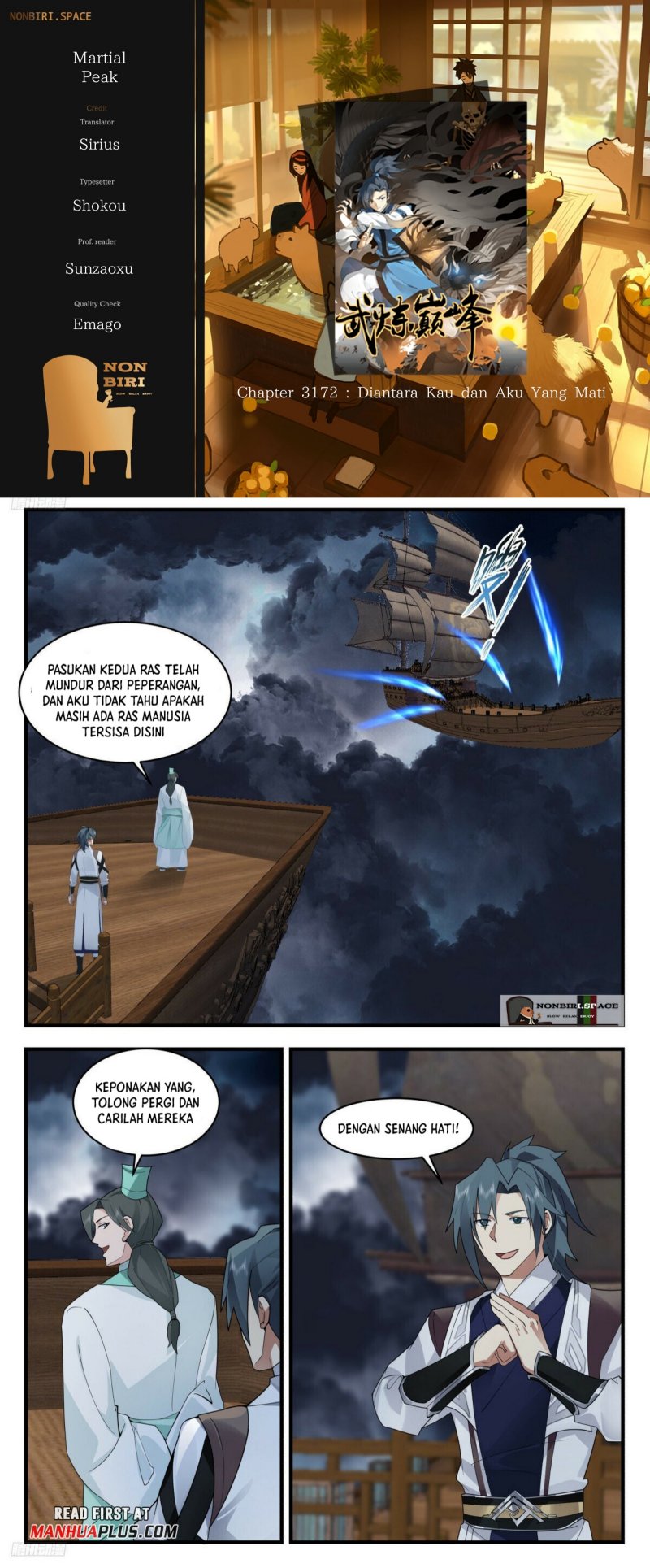 Martial Peak Chapter 3172 Image 0