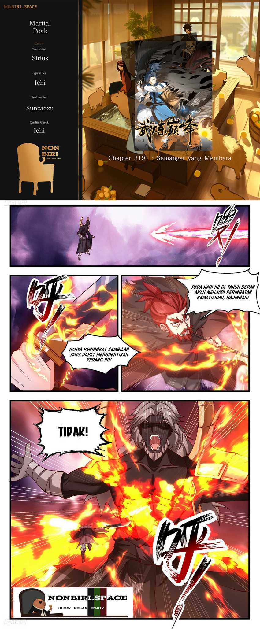 Martial Peak Chapter 3191 Image 0