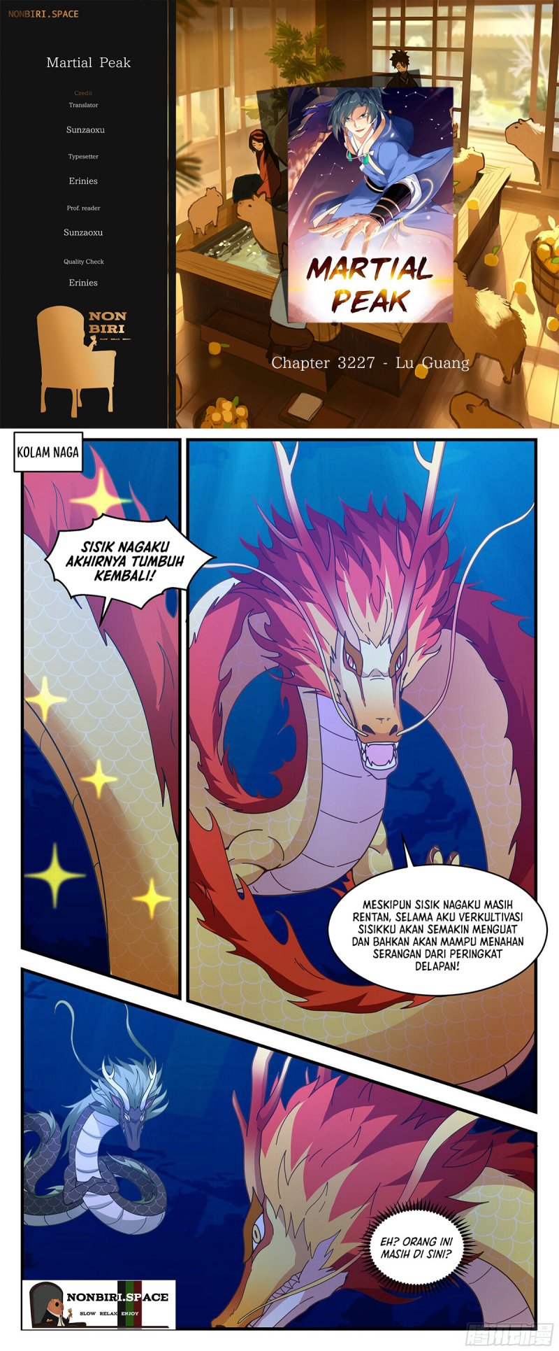 Martial Peak Chapter 3227 Image 0