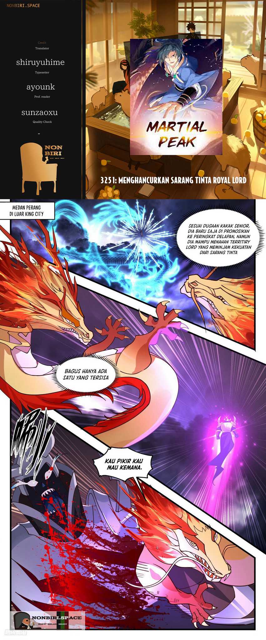 Martial Peak Chapter 3251 Image 0